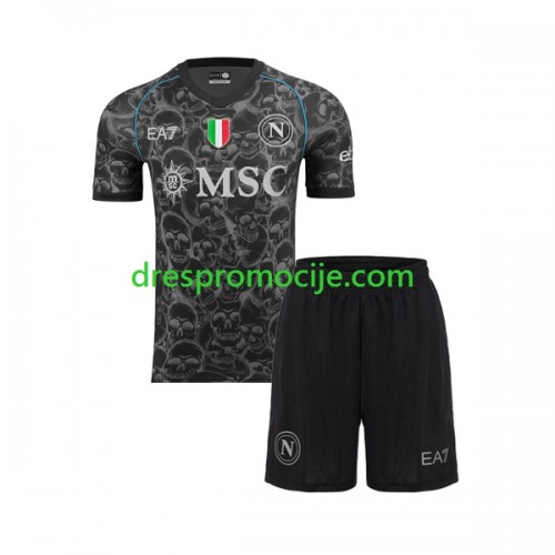 SSC Napoli Halloween Dres Dječji Domaći 2023/2024 Kratkih Rukava SSC Napoli Halloween Dres Dječji Domaći 2023/2024 Kratkih Rukava